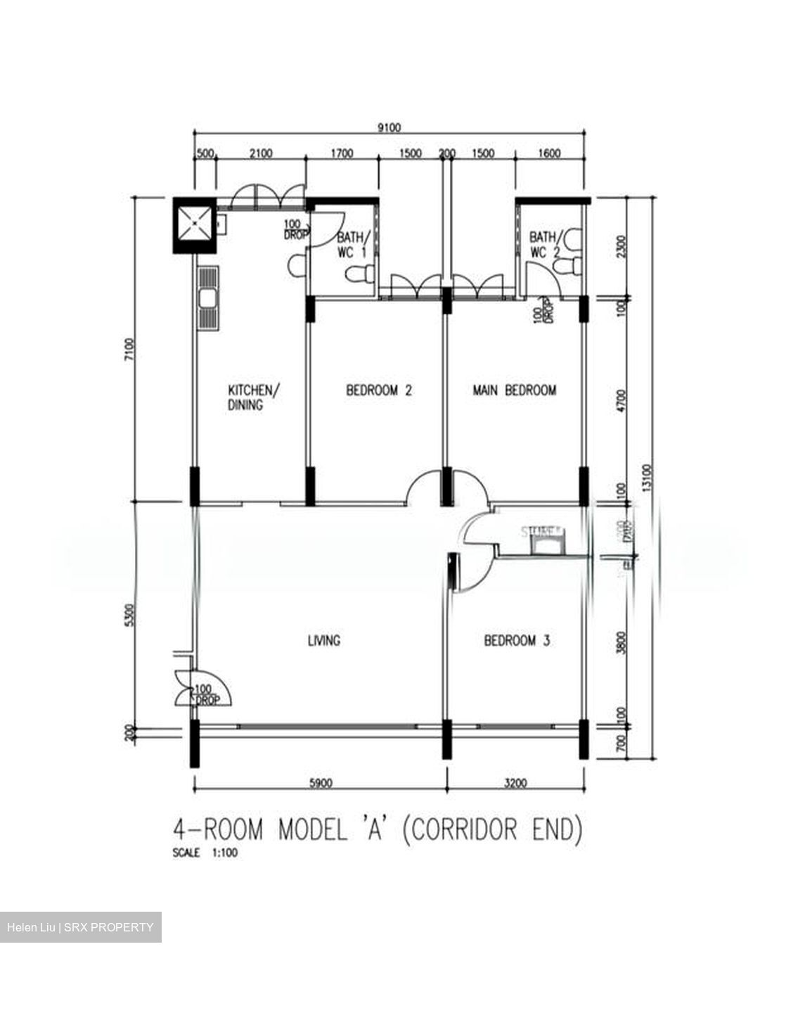 Blk 416 Sun Plaza View (Tampines), HDB 4 Rooms #562163551